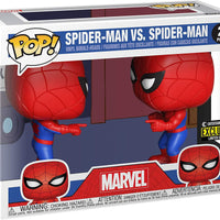 Pop Marvel Spider-Man vs Spider-Man Vinyl Figure 2-Pack Special Edition