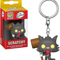 Pocket Pop Simpsons Scratchy Key Chain