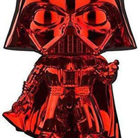 Pop Star Wars Darth Vader Red Chrome Vinyl Figure Target Exclusive