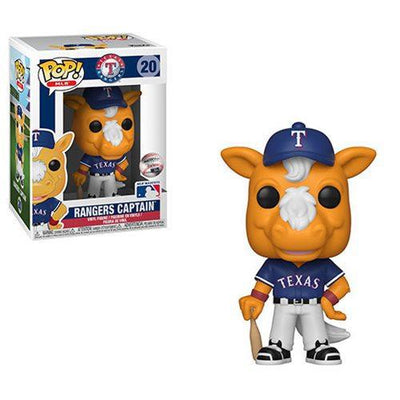 Pop MLB Texas Ranger's Captain Stars Mascots Vinyl Figure