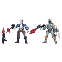 Star Wars Hero Mashers Han Solo vs. Boba Fett Deluxe Figure