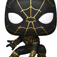 Pop Marvel Spider-Man No Way Home Spider-Man Black & Gold Suit Vinyl Figure #911