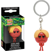 Pocket Pop Rick and Morty Kirkland Meeseeks Vinyl Key Chain