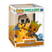 Pop Moments Guardians of the Galaxy Rocket & Groot Beach Day Vinyl Figure BoxLunch Exclusive #1089