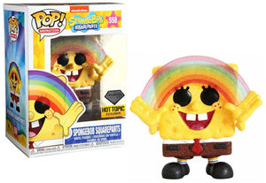 Pop SpongeBob Squarepants SpongeBob Squarepants Diamond Collection Vinyl Figure Hot Topic Exclusive