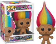 Pop Trolls Rainbow Teal Vinyl Figure