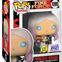 Pop Fire Force Princess Hibana Glow in the Dark Vinyl Figure 2022 Funimation Exclusive