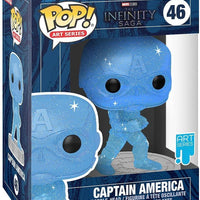 Pop Artist Series Marvel Infinity Saga Captain America Vinyl Figure #46