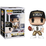 Pop NFL Stars Saints Drew Brees SB Champions XLIV Vinyl Figure