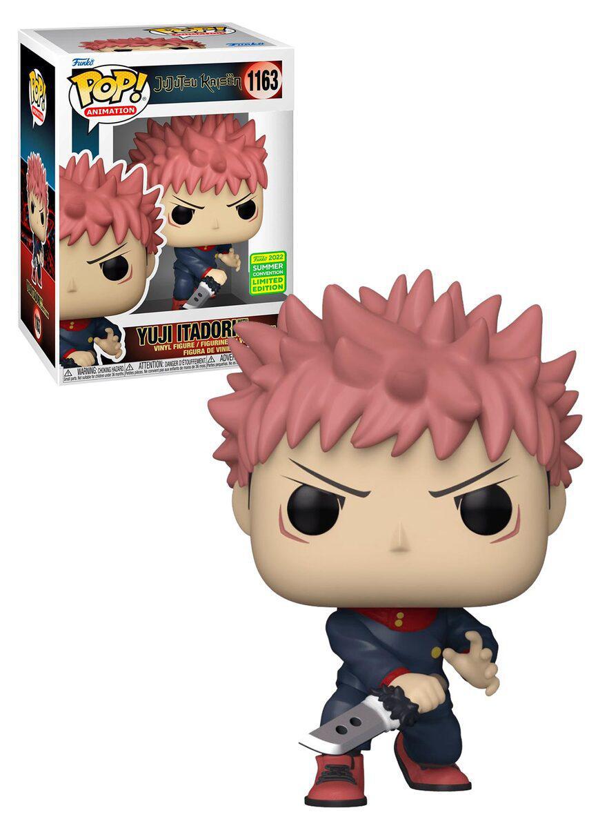 Pop Jujutsu Kaisen Yuji Itadori with Slaughter Demon Vinyl Figure 2022 Summer Convention Exclusive #1163