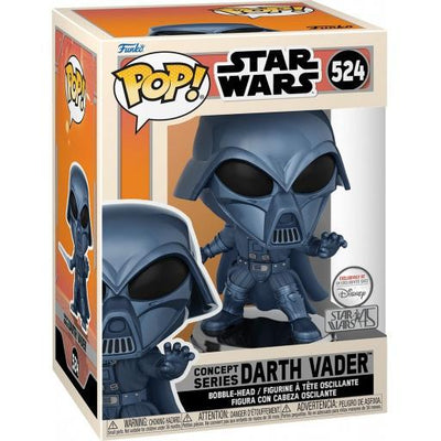 Pop Star Wars Darth Vader Concept Series Vinyl Figure Disney Exclusive