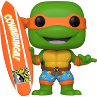 Pop TMNT Michelangelo with Surfboard Vinyl Figure 2020 SDCC Exclusive