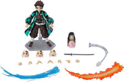 Figma Demon Slayer Kimetsu no Yaiba Tanjiro Kamado Deluxe Action Figure