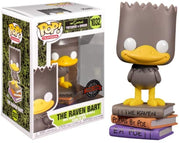 Pop Simpsons Treehouse of Horror Raven Bart Vinyl Figure BoxLunch Exclusive