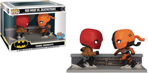 Pop DC Comic Moment Red Hood vs Deathstroke Vinyl Figure 2020 San Diego Comic-Con