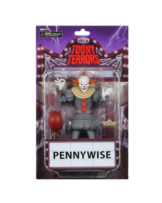 Toony Terrors It 2017 Stylized Pennywise 6” Action Figure