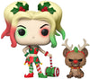 Pop DC Comics Holiday Harley Quinn with Helper Vinyl Figure