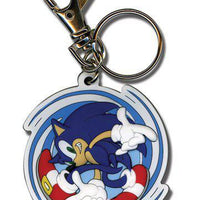 Sonic the Hedgehog Pose/Spin Key Chain
