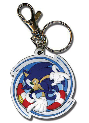 Sonic the Hedgehog Pose/Spin Key Chain