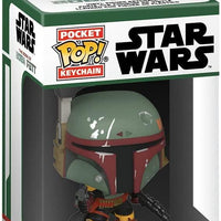 Pocket Pop Star Wars Book of Boba Fett Boba Fett Vinyl Key Chain