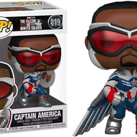 Pop Marvel the Falcon and the Winter Soldier Captain America Vinyl Figure GameStop Exclusive
