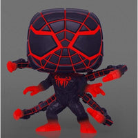 Pop Marvel Spider-Man Miles Morales Gamerverse Miles Morales (Programmable Matter Suit Glow in the Dark) Vinyl Figure Special Edition