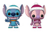 Pop Pop Lilo & Stitch Winter Stitch & Angel Vinyl Figure Set Hot Topic Exclusive