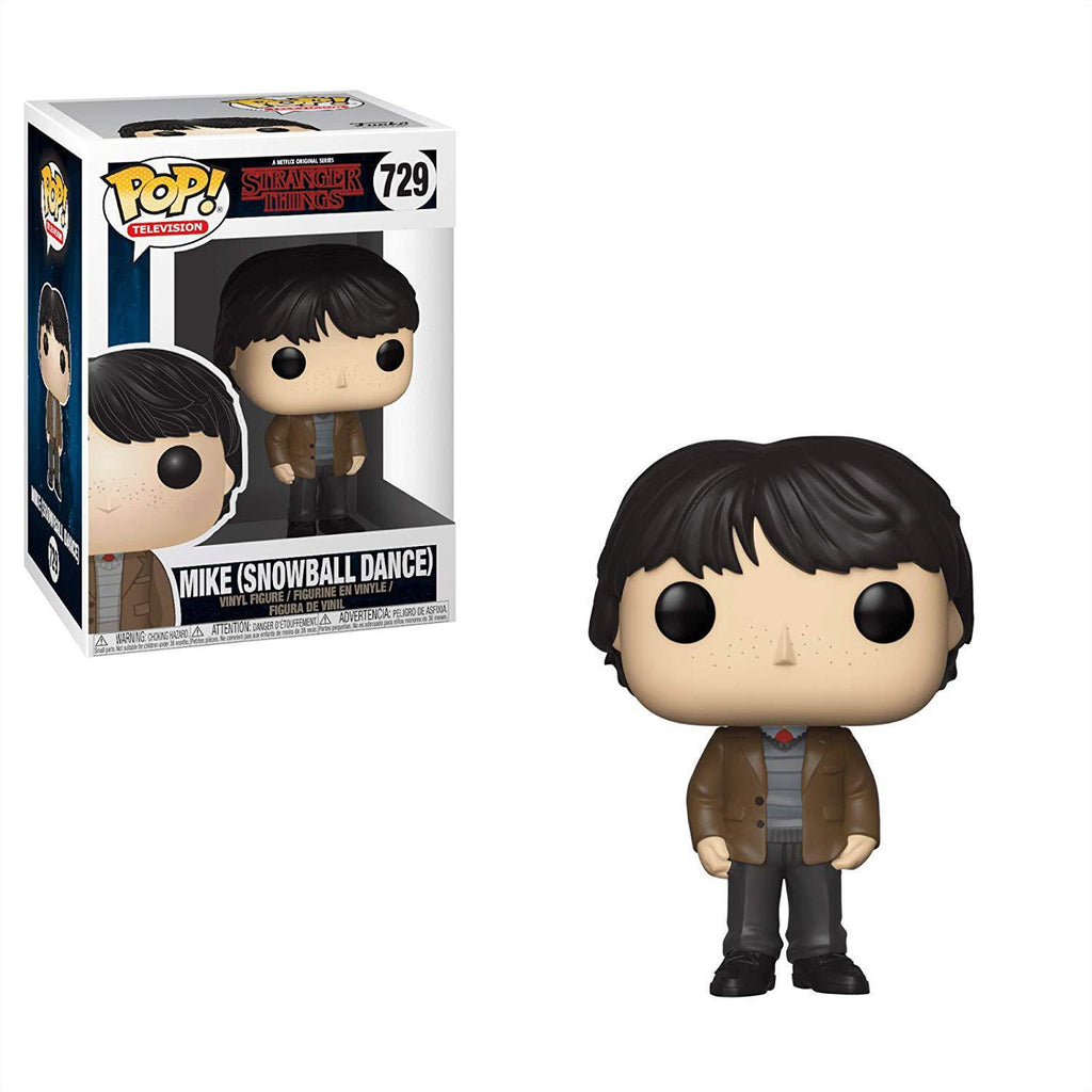 Pop Stranger Things Mike Snowball Dance Vinyl Figure