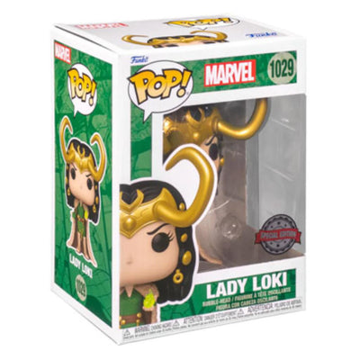 Pop Marvel Lady Loki Vinyl Figure Pop in the Box Exclusive
