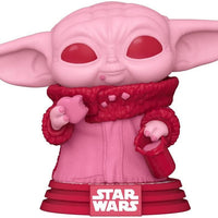 Pop Star Wars Valentines Grogu with Cookies Vinyl Figure