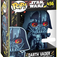Pop Star Wars Retro Series Darth Vader Vinyl Figure Special Edition #456