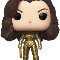 Pop Wonder Woman WW84 Wonder Woman with Golden Armor Metallic Vinyl Figure Special Edition