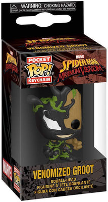 Pocket Pop Marvel Venom Venomized Groot Vinyl Key Chain
