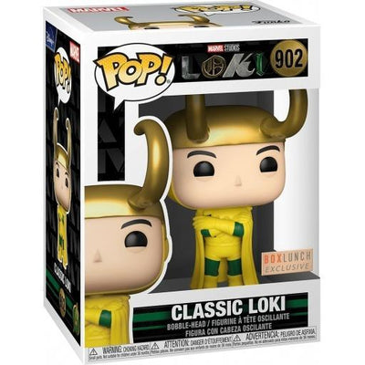 Pop Marvel Studios Loki Classic Loki Vinyl Figure BoxLunch Exclusive
