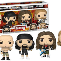 Pop Pantera Philip Anselmo, Vinnie Paul, Dimebag Darrell, Rex Brown 4 Pack Vinyl Figure