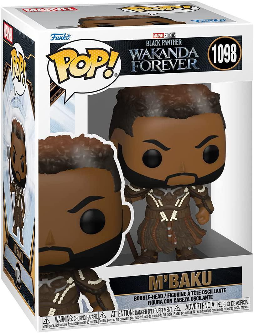Pop Marvel Black Panther Wakanda Forever M'Baku Vinyl Figure
