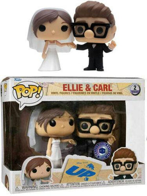 Pop Up Carl & Ellie Wedding Exclusive Vinyl Figure 2-Pack Pop in a Box Exclusive