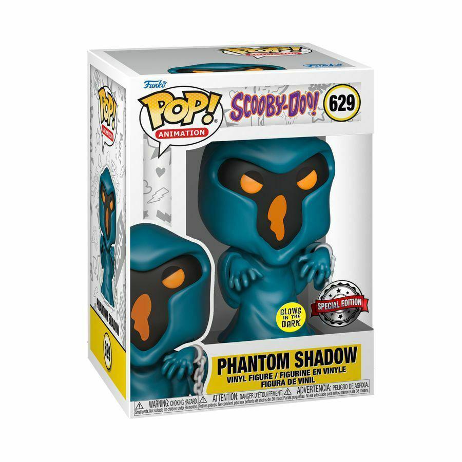 Pop Scooby Doo Phantom Shadow Glow in the Dark Vinyl Figure Special Edition #629
