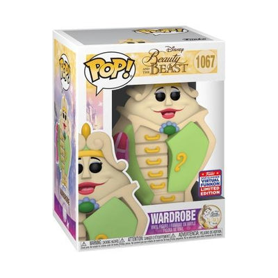 Pop Disney Beauty and the Beast Wardrobe Vinyl Figure 2021 SDCC Shared Exclusive
