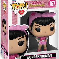 Pop DC Comics Breast Cancer Awareness Bombshell Wonder Woman Vinyl Figure #167