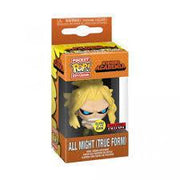Pocket Pop My Hero Academia All Might True Form Glow in the Dark Vinyl Keychain AAA Anime Exclusive