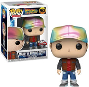 Pop Back to the Future Metallic Marty in Future Outfit Vinyl Figure Target Exclusive #962