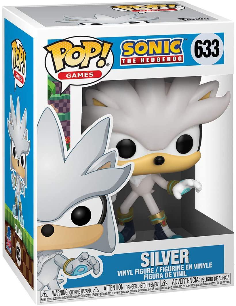 Pop Sonic the Hedgehog 30th Anniversary Silver Vinyl Figure #633