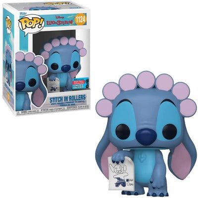 Pop Lilo & Stitch Stitch in Rollers Vinyl Figure 2021 Fall Convention Exclusive #1124