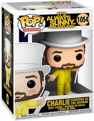 Pop It's Always Sunny in Philadelphia Charlie Starting as the Dayman Vinyl Figure