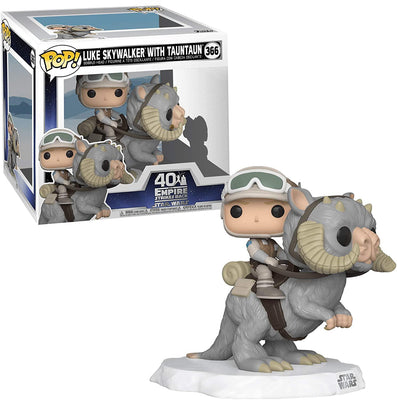 Pop Star Wars Empire Strikes Back Luke Skywalker with Taun Taun Deluxe Vinyl Figure