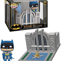 Pop Batman 80th Batman Hall of Justice w/ Batman Town Figure