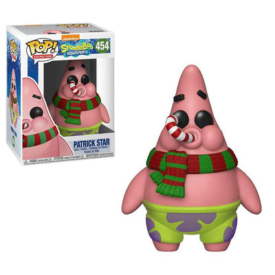 Pop Spongebob Squarepants Patrick Star Xmas Vinyl Figure