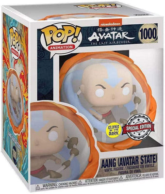 Pop Avatar the Last Airbender Aang (Avatar State) Glow in the Dark 6