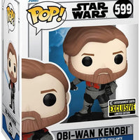 Pop Star Wars Clone Wars OBI-Wan Kenobi Mandalorian Armor Vinyl Figure EE Exclusive #599